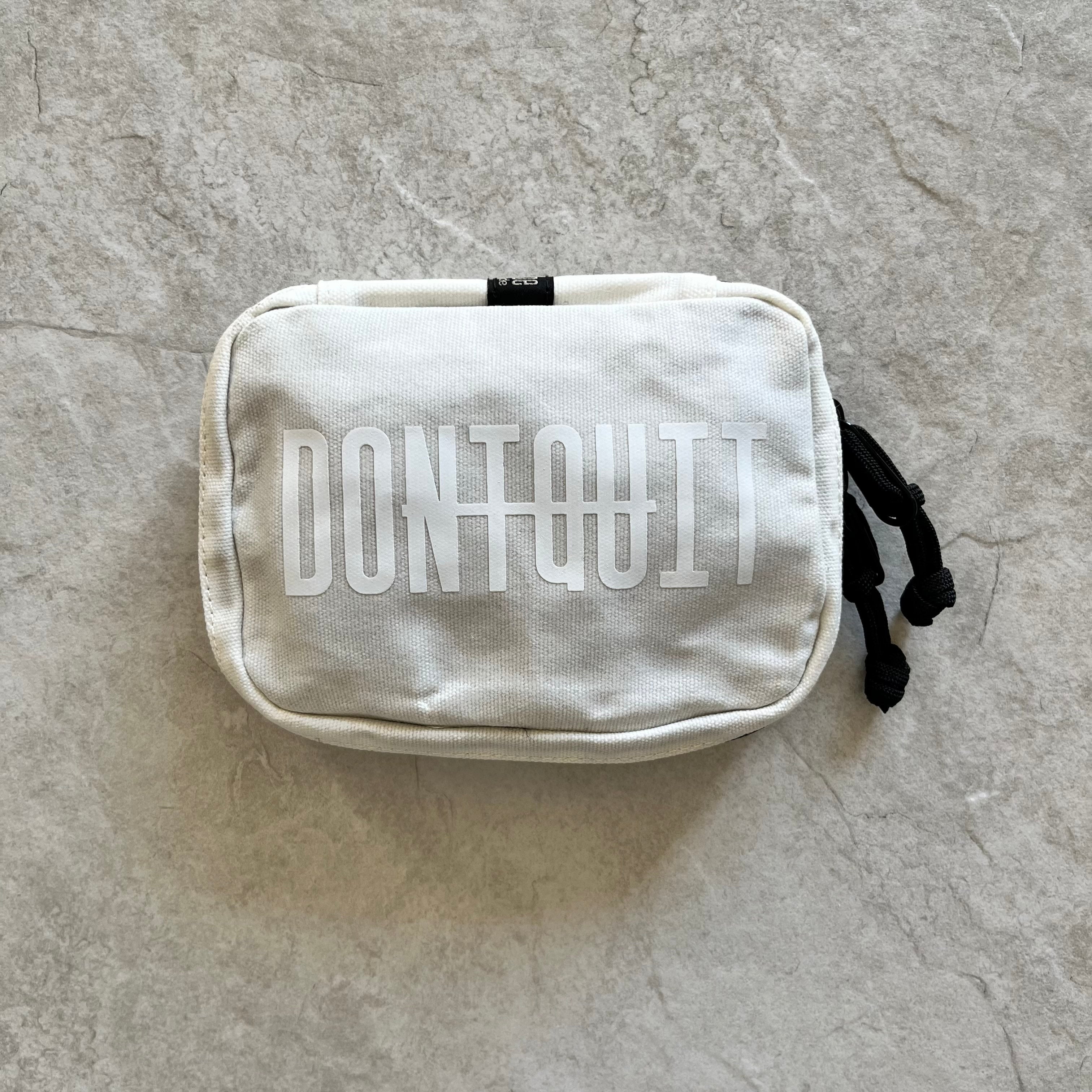 Jump Rope Case (Simple White, Don't Quit)