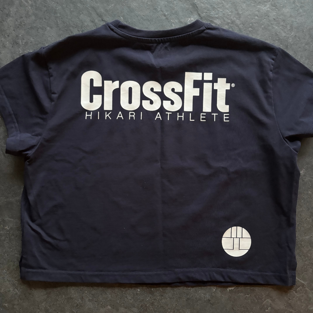 CrossFit HIKARI クロップドTシャツ（レディース）