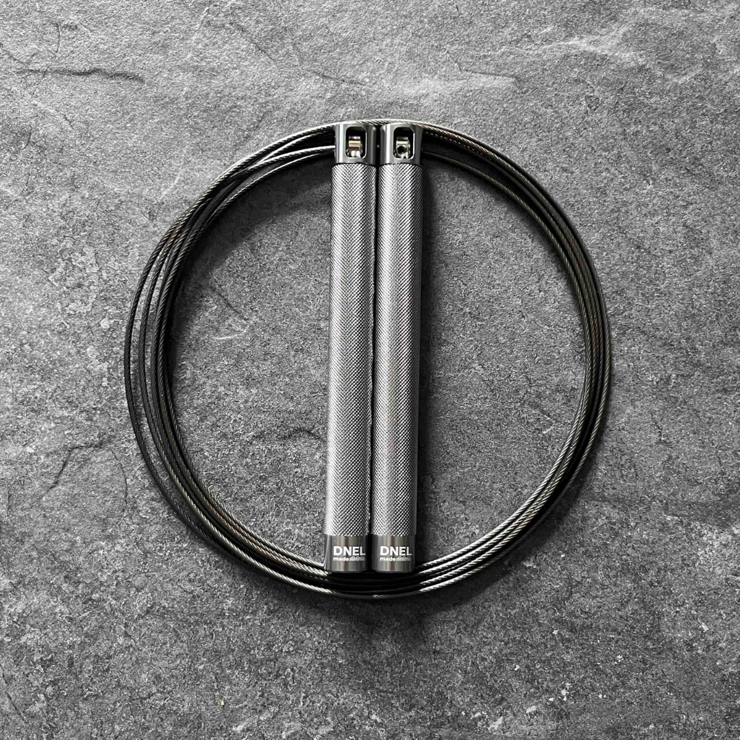 Speed Jump Rope DR-ATHLETE 1.0 (Dark Silver)