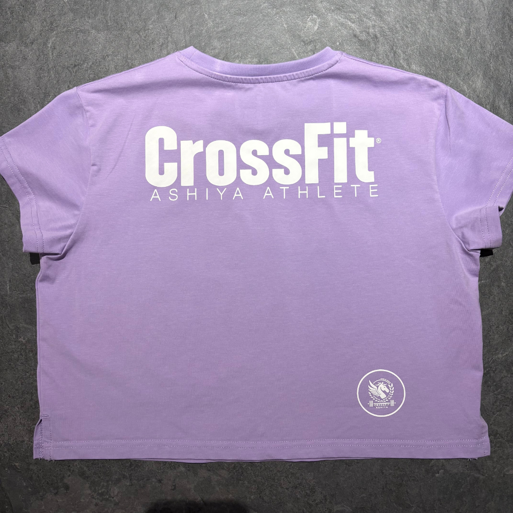 CrossFit ASHIYA クロップドTシャツ（レディース）